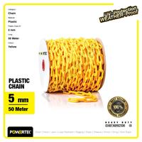 Gambar Markissa TEC Rantai Plastik PVC 5mm x 50m Plastic Chain  - Kuning dari Markissa undefined 2 Tokopedia