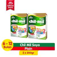 Gambar Berkualitas Paket 2pcs Chil Mil Soya 200 g Susu Formula Bayi 6-12 dari toko lia id undefined 1 Tokopedia