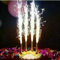 Gambar Lilin ulang tahun air mancur / lilin air mancur sparkling dari Indobalon party undefined 3 Tokopedia