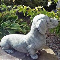 Gambar Dog Statue Outdoor Garden Resin Decor Dachshund French Bulldog Sculpture for Home Decoration Yard Ornament Puppy Figurines dari STOR BAGAS undefined 2 Tokopedia