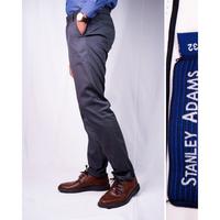 Gambar Celana Chino Panjang Pria Slim Fit STANLEY ADAMS Abu-abu Premium | Chino Premium | Celana Chino | Chino Pants Code 4 - 31 dari Warga Daud Branded undefined 1 Tokopedia