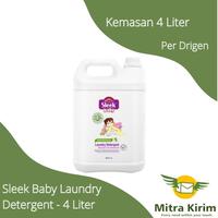 Gambar NEW PRODUCT SLEEK BABY LAUNDRY DETERGENT 4 L PACKAGING DUS+BUBBLE WRAP dari Babystore. undefined 1 Tokopedia