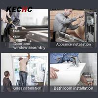 Gambar KECHc 16-Piece Tool Set Household Basic Hand Tools Kit Toolbox With Storage Case Ideal Home Repairing Maintenance dari Lunar luze undefined 3 Tokopedia