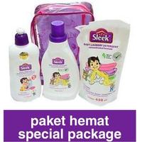 Gambar NEW PRODUCT SLEEK BABY PAKET HEMAT CLEANSER DAN DETERGENT BABYSTORE. dari Babystore. undefined 1 Tokopedia