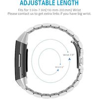 Gambar AB Stainless Steel Band For Fitbit Charge 4 3 Quality Women Men Meta dari Belanja Cerria undefined 5 Tokopedia