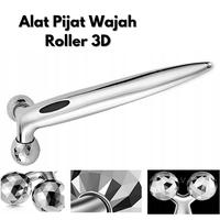 Gambar Alat Pijat Wajah Roller 3D Facial Massager Penirus Pengencang Kulit Body Manual Multifungsi dari GangEnam Cell_NEW undefined 3 Tokopedia