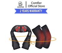 Gambar Comfier Combo, CF-6302 Deep Kneading Shiatsu Neck,Back,Shouler Massager With Heat + CF-5701 Knee Massager1 Pair Of Wired Heated Vibration Knee Wrap, Ready Stock, 2 Yr Warranty, Ideal Gift dari Kembang Sepi undefined 1 Tokopedia