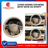 Gambar Cover Stir Sarung Stir Penutup Stir Mobil Daihatsu Sigra Motif BatikGG - Hijau dari Trimitra Group undefined 1 Tokopedia