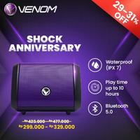 Gambar PROMO Venom Baby Gear VBG 1 Speaker Bluetooth Portable with Stereo dari Babah Audio undefined 1 Tokopedia