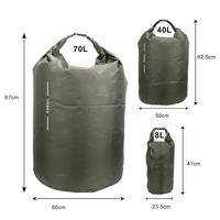 Gambar Outdoor Traveling Carrying Bags Portable 8L 40L 70L Waterproof Storage Bag Dry Sack Pouch For Boating Kayaking Canoeing Floating dari Avana Story undefined 5 Tokopedia