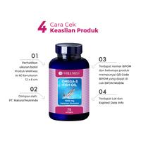 Gambar WELLNESS NATURAL OMEGA 3 FISH OIL 1000 MG 75 SOFTGEL - BUY 1 GET 1 / SUPLEMEN KESEHATAN / KIMIA FARMA dari Kimia Farma Apotek Official undefined 5 Tokopedia