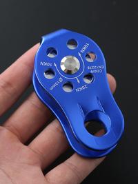 Gambar XINDA Rock Climbing Pulley Fixed Sideplate Single Sheave Pulley Outdoor Survival Tool High Altitud Traverse Hauling Gear dari agus pedia12 undefined 3 Tokopedia