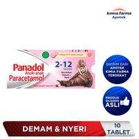 Gambar PANADOL ANAK STRIP 10 TABLET KUNYAH / OBAT DEMAM NYERI ANAK dari Kimia Farma Apotek Official undefined 1 Tokopedia