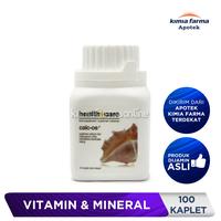 Gambar HEALTH+CARE CALC OS PLUS 100 KAPLET / SUPLEMEN KALSIUM / KIMIA FARMA dari Kimia Farma Apotek Official undefined 1 Tokopedia