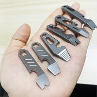Gambar 8 IN 1 MINI TC4 Titanium Alloy Crowbar Bottle Opener Graduated scale Hexagon Wrench EDC Outdoor Tools Multifunction Camping Gear dari krasivia-shop undefined 5 Tokopedia