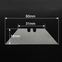 Gambar 30Pcs Trapezoidal Blade For Home Decoration Office Supplies Manual Cutting Cutter Tool Blade Hand Tools dari krasivia-shop undefined 5 Tokopedia