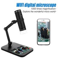 Gambar Mikroskop Digital Wifi Microscope Hd 1000X Magnification F210 Black dari Tuxu Store undefined 2 Tokopedia