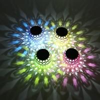 Gambar Solar LED Hollow Hanging Ball Light Outdoor Garden Lawn dari pariwarastore undefined 2 Tokopedia
