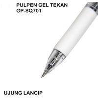 Gambar Grosir ( 1kotak / 12pcs ) Pulpen Gel Tekan SQUEEZY GP-SQ701 LUXURY dari JamanBook undefined 2 Tokopedia
