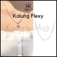 Gambar Kalung Perak Asli Flexy / Perak Asli 925 Bersertifikat / Pria Wanita dari TechTrenda undefined 4 Tokopedia
