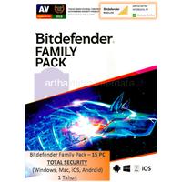 Gambar BitDefender AV Total Security Family Pack -15 PC (Win/Mac/iOS/Android) dari Jaya Computer Official undefined 3 Tokopedia