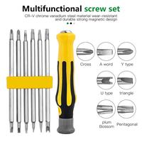 Gambar 6PCS Tamper Proof Magnetic Screwdriver Bit Hex Torx Screwdriver Head Flat Repair Precision Insulated Hand Tool Safety dari krasivia-shop undefined 3 Tokopedia