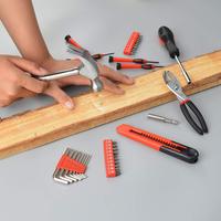Gambar 39Pcs Hand Tool Set General Household Home Repair Tool Kit with Plastic Toolbox Storage Case Hammer Plier Screwdriver Knife dari krasivia-shop undefined 4 Tokopedia