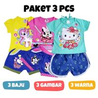 Gambar Super Murah! Baby Leticia - PAKET GROSIR 3 PCS Setelan Jeans Anak 0-1 Tahun (Max. 9kg) / Campur Gambar / Setelan Baju Bayi Perempuan Sale dari FashionFusionu undefined 2 Tokopedia