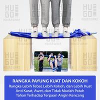 Gambar Payung Jualan Tenda Lapak 260 cm Dua Lapis Dobel Jari Jumbo Anti UV Anti Angin - Tripod 33 mm dari ZDM storee undefined 3 Tokopedia