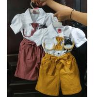 Gambar New Item! Setelan Atasan Celana Baju Anak Bayi Perempuan Miaw Miaw Baru dari FashionFusionu undefined 3 Tokopedia