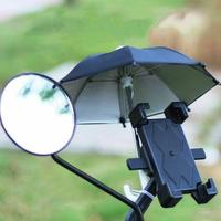 Gambar Payung HP Mini Pelindung Phone Holder SmartPhone Setang Stang Sepeda Motor - Biru dari Helios Nebula Store undefined 1 Tokopedia
