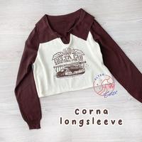 Gambar Super Sale! alter.cloth - CORNA LONGSLEEVE | Atasan Wanita Kaos Lengan Panjang Longsleeve Top Korea Fashion Knit Rajut Import Katun Knitwear Korean Style Baju Cewe Kue Basic Kasual Murah Casual Premium Baru dari GadgetGalaxyai undefined 3 Tokopedia