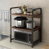 Gambar Kitchen Microwave Storage Rack Household Desk Appliances Microwave Countertop Oven Kitchenware Storage Rack Layer dari vxnclothing store undefined 3 Tokopedia