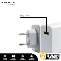 Gambar Kepala Charger Xiaomi 67W Max Fast Charging USB Port Original 100% - Kabel 6A dari Toleda Indonesia undefined 4 Tokopedia