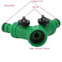 Gambar Xa Screw Hose Pipe Splitter 2 Way Connector Adaptor Garden Tool dari ADELICIA041 SHOP undefined 3 Tokopedia
