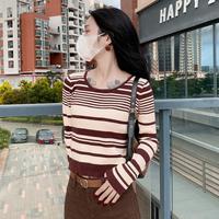 Gambar Super Murah! AJW Atasan Wanita Rajut Salur Garis Garis Import Premium XF | Atasan Lengan Panjang Wanita Import Korean Style Premium | Baju Lengan Panjang Import Rajut Premium | Kaos Lengan Panjang Rajut Import Korean Style Salur Premium Kekinian Murah dari GadgetGalaxyai undefined 3 Tokopedia
