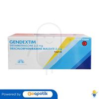 Gambar GENDEXTIM BOX 100 KAPLET dari Apotek Berkah Bersama Sejahtera Jakarta Timur by GoApotik undefined 1 Tokopedia