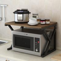 Gambar Kitchen Microwave Storage Rack Household Desk Appliances Microwave Countertop Oven Kitchenware Storage Rack Layer dari vxnclothing store undefined 4 Tokopedia
