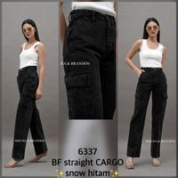 Gambar Best Item! M&B Jeans Celana panjang wanita JEANS BOYFRIEND STRAIGHT CARGO  non Stretch Murah dari BukuBaikg undefined 2 Tokopedia