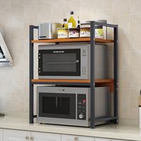 Gambar Kitchen Microwave Storage Rack Household Desk Appliances Microwave Countertop Oven Kitchenware Storage Rack Layer dari vxnclothing store undefined 2 Tokopedia