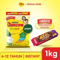 Gambar DANCOW FortiGro Susu Bubuk Instant 1kg Free Koko Krunch Cookie Bars dari kikishop24 undefined 1 Tokopedia