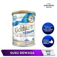 Gambar GOLDSURE BY ENSURE VANILA 900 GRAM / SUSU DEWASA / KIMIA FARMA dari Gerai Galaxy undefined 1 Tokopedia