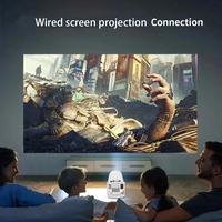 Gambar Polaring P300 Hymini Projector Without Android 720p Projetor 150Ansi Cinema Home Keystone HDMI Proyector 1080P 4K Mini Projector dari OCTAGONESIA undefined 3 Tokopedia