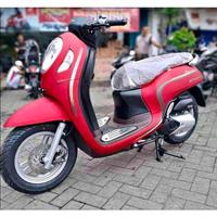 Gambar Striping Stiker Les Body Scoopy 2023 Stylish Merah Doff Bahan Original dari MRDN-Store undefined 1 Tokopedia