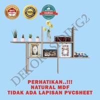 Gambar Best Seller! Rak Ambalan Dinding Is - Ad08 / Rak Buku Is / Rak Buku Gantung Self Floathing / Rak Is / Dekorasi Hiasan Dinding Baru dari Tanjiroue Store undefined 3 Tokopedia
