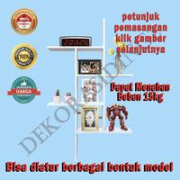 Gambar Best Seller! Rak Ambalan Dinding Is - Ad08 / Rak Buku Is / Rak Buku Gantung Self Floathing / Rak Is / Dekorasi Hiasan Dinding Baru dari Tanjiroue Store undefined 1 Tokopedia