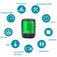Gambar GPS Bersepeda Speedometer Tahan Air Stopwatch Siklus Nirkabel Sepeda Komputer Lampu Latar LCD Kabel Sepeda Odometer Aksesoris Sepeda dari DEMASA STORE undefined 5 Tokopedia
