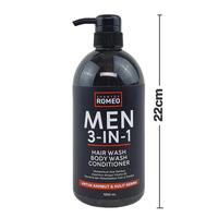 Gambar SHANTOS ROMEO Shampo / Sabun Cair Pria 1 L Men 3 In 1 HOL dari Rose Hair Salon undefined 2 Tokopedia