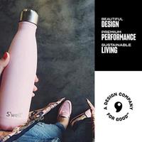 Gambar Swell S'well Pink Topaz Blue Granite Bottle Travel Botol Minum Termos - 9oz Onyx dari knbo_store undefined 3 Tokopedia