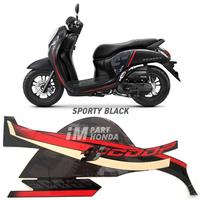 Gambar Stiker Scoopy eSP K2F 2020 2021 Sporty Black Hitam dari Lapak antik cilacap undefined 1 Tokopedia